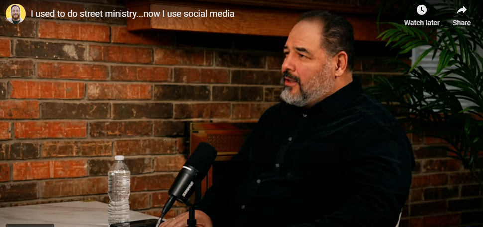 Pastor Bob Moya on Brady Sticker's podcast